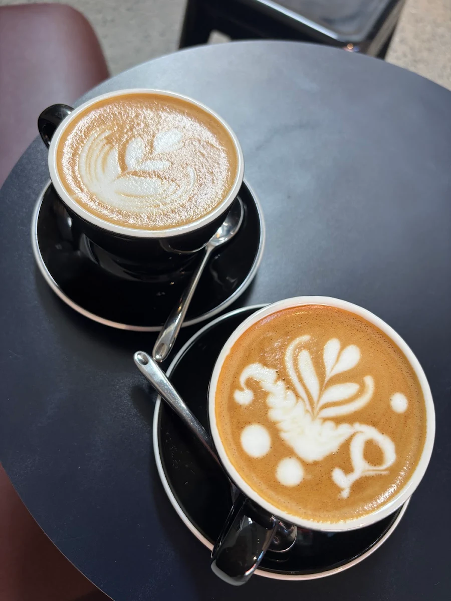 Flat White L, Six Russell Bakes + Bistro