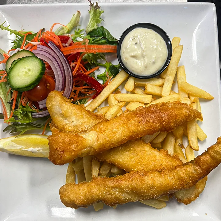 Battered Fish & Chips, Munchas Cafe and Catering