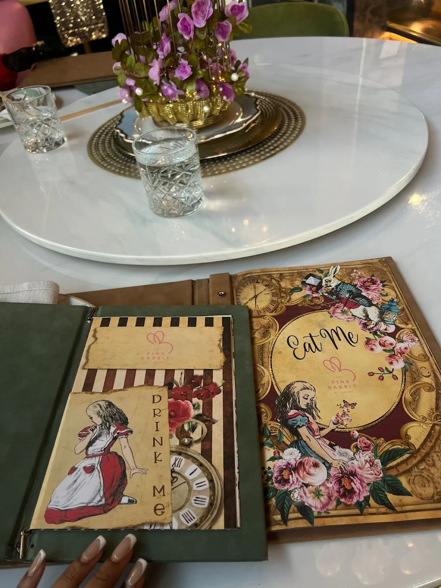 Our Table, The Pink Rabbit at Tho Tho