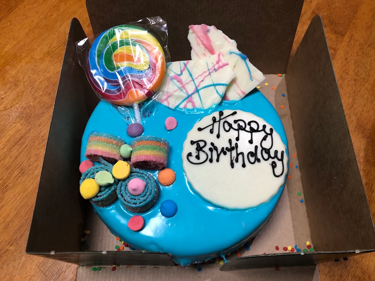 Candyland Birthday Cake