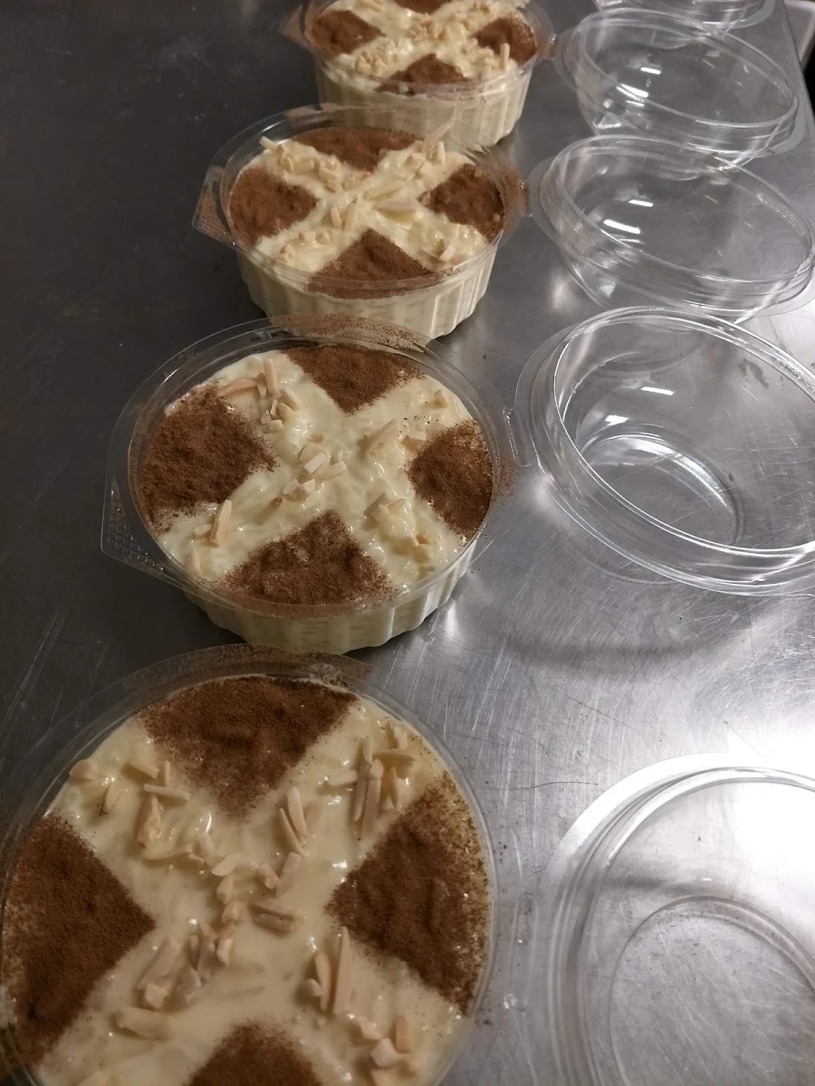 Rice Pudding, Piccadilly Lounge Cafe