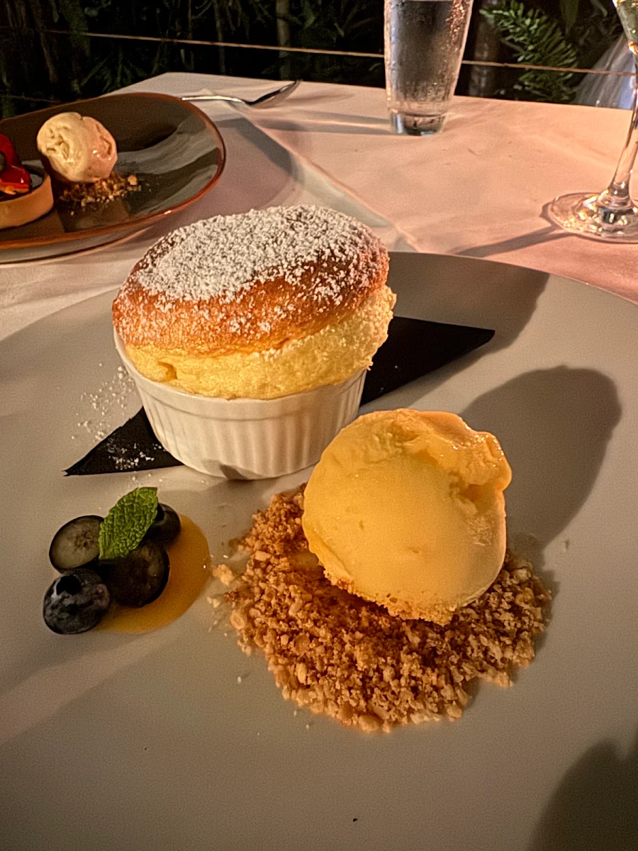Mango Souffle, Nautilus Restaurant
