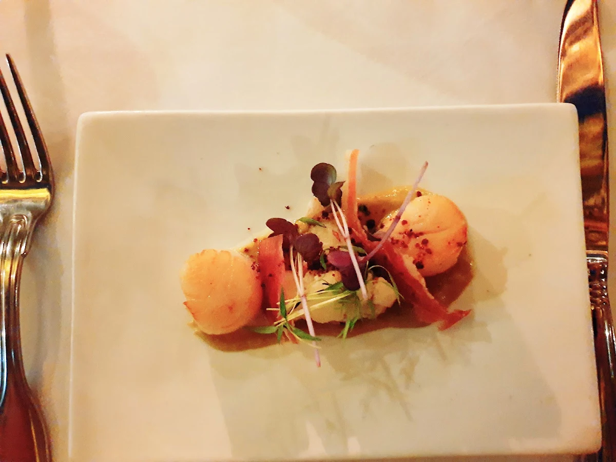 Pan Seared Scallops, Nautilus Restaurant