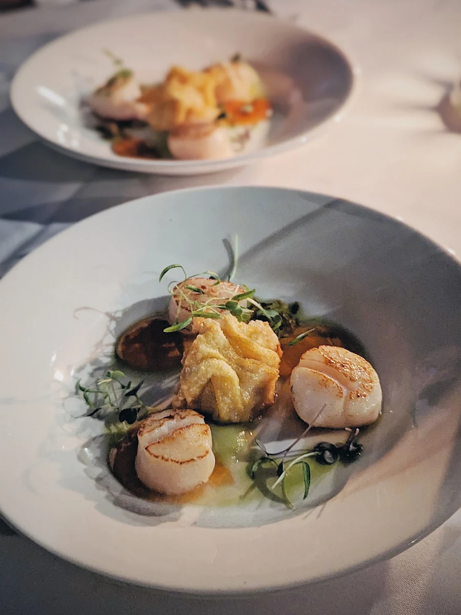 Seared Scallops, Nautilus Restaurant