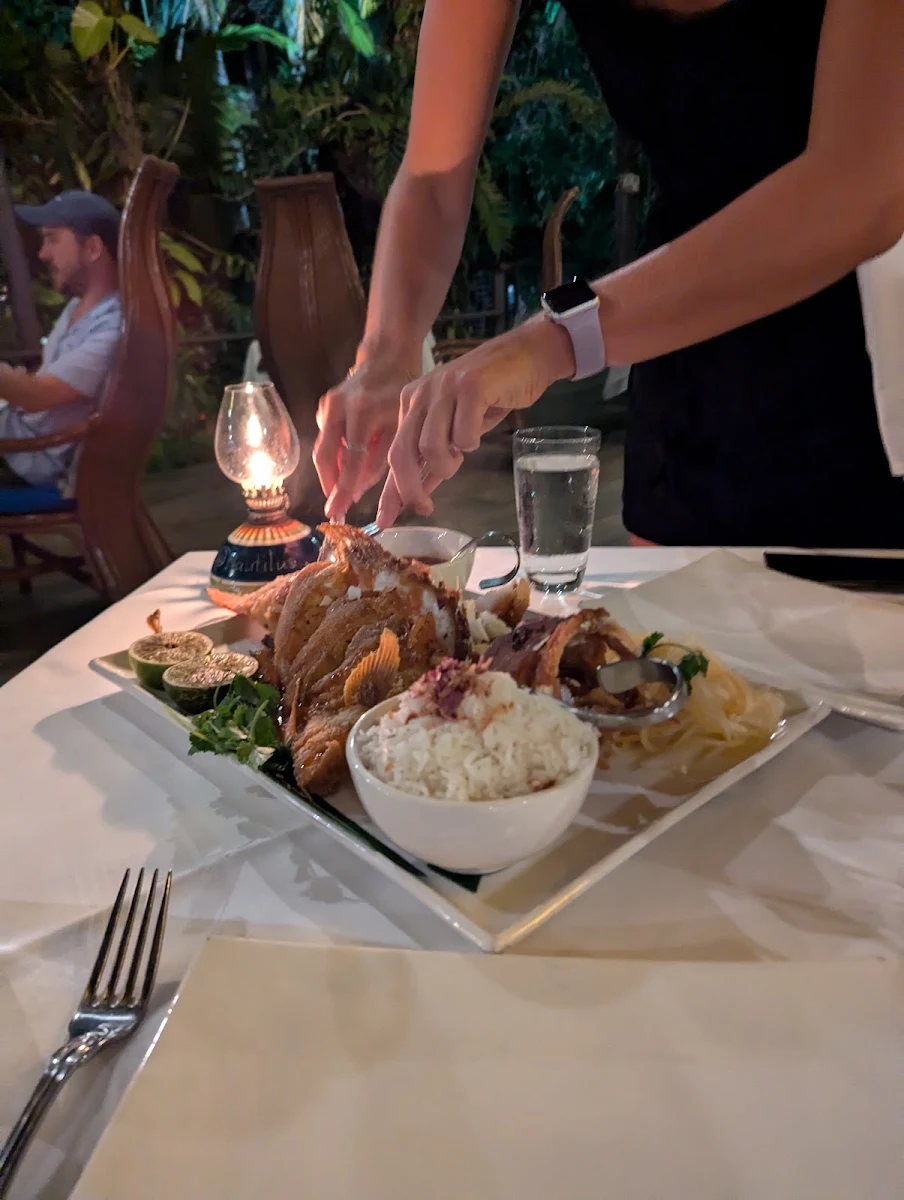 Whole Fish, Nautilus Restaurant