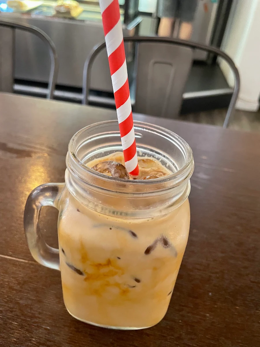 Iced Latte, Thread Cafe