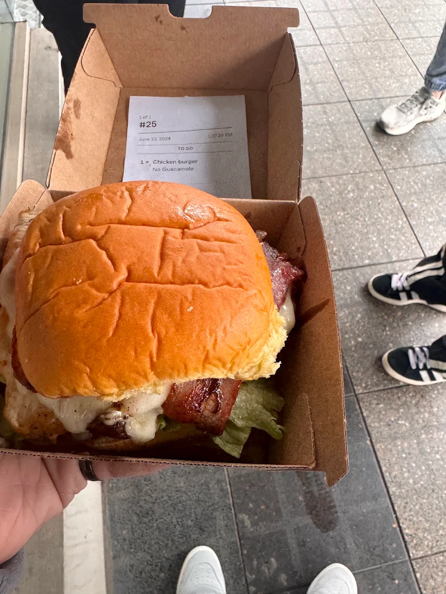 Grilled Chicken Burger
