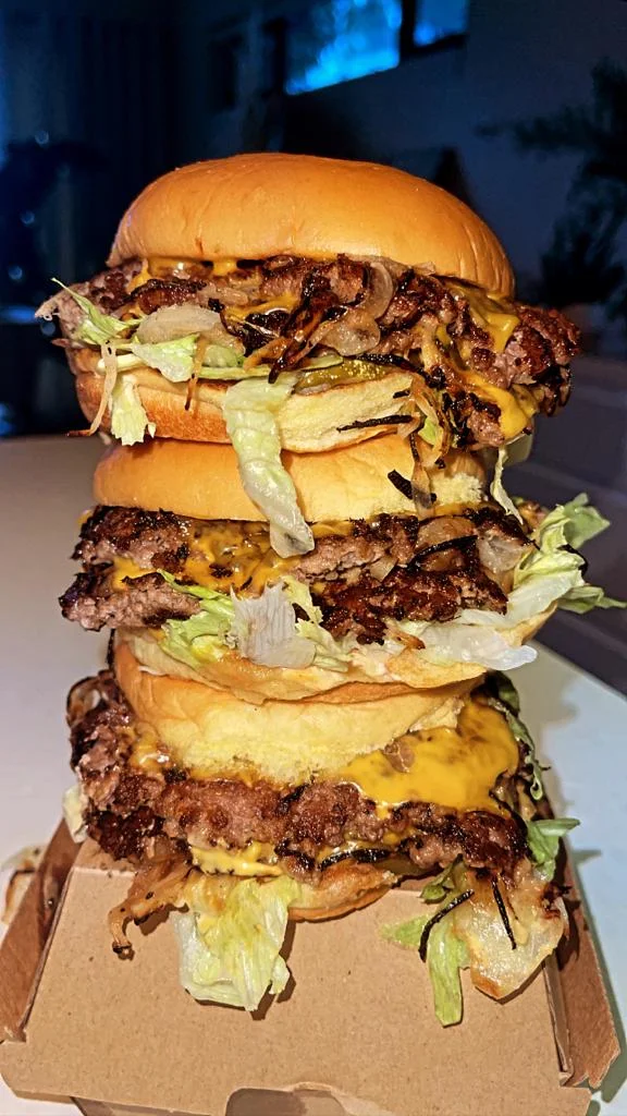 Smashed Oklahoma Burger