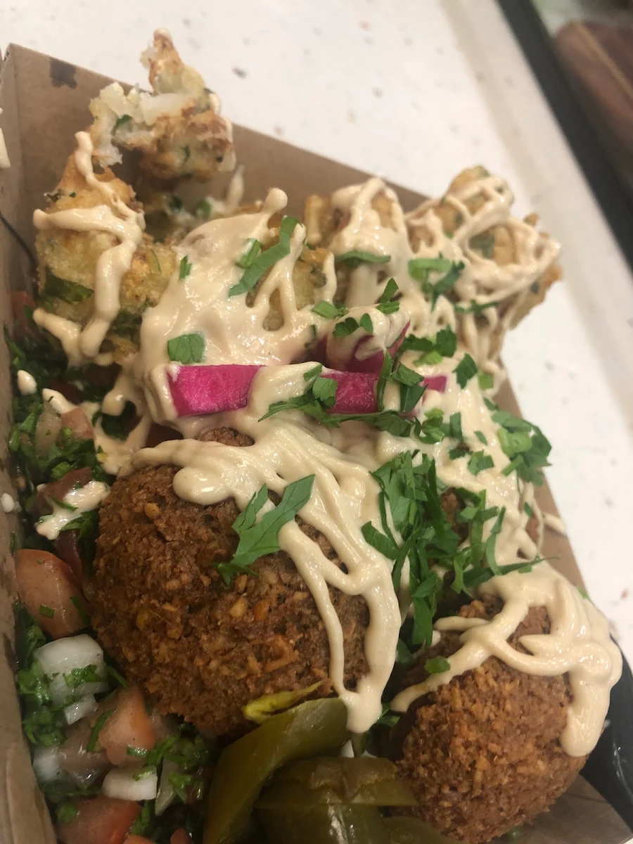 Falafel, OLIVE BRANCH Lebanese Grill