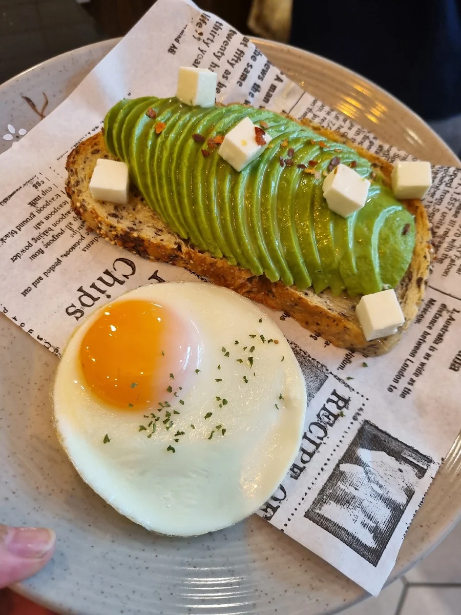 Avocado Toast with Fetta &Egg