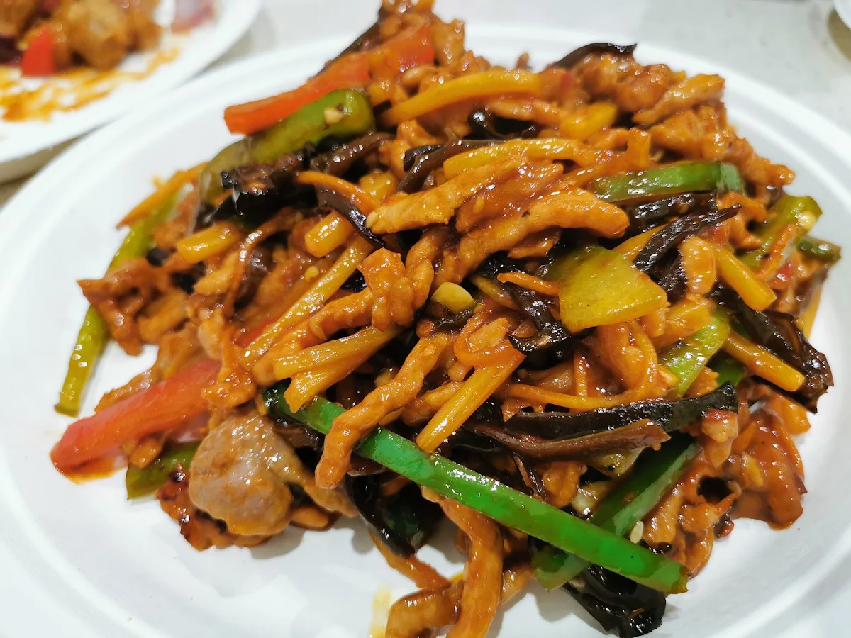 Assorted Vegetable with Deep Fried Shredded