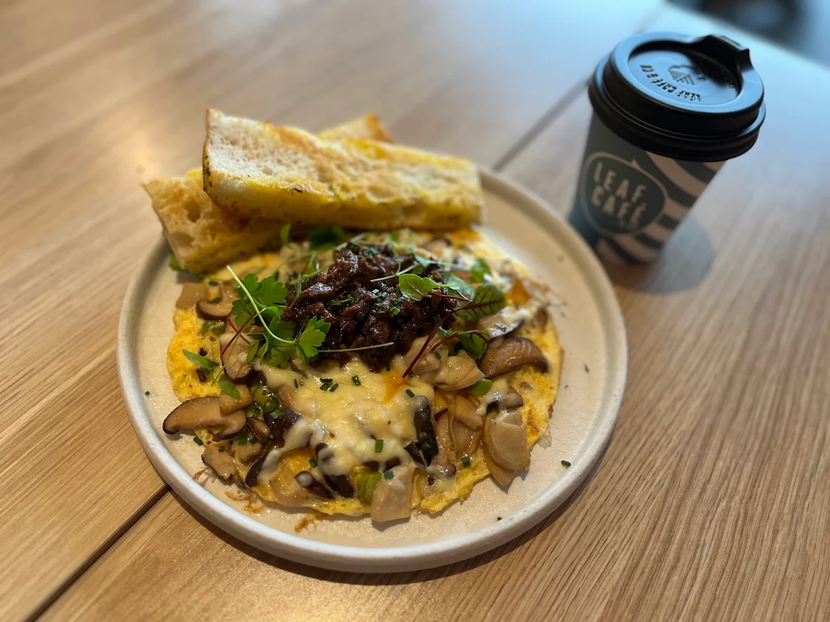 Truffle Mushroom Omelette