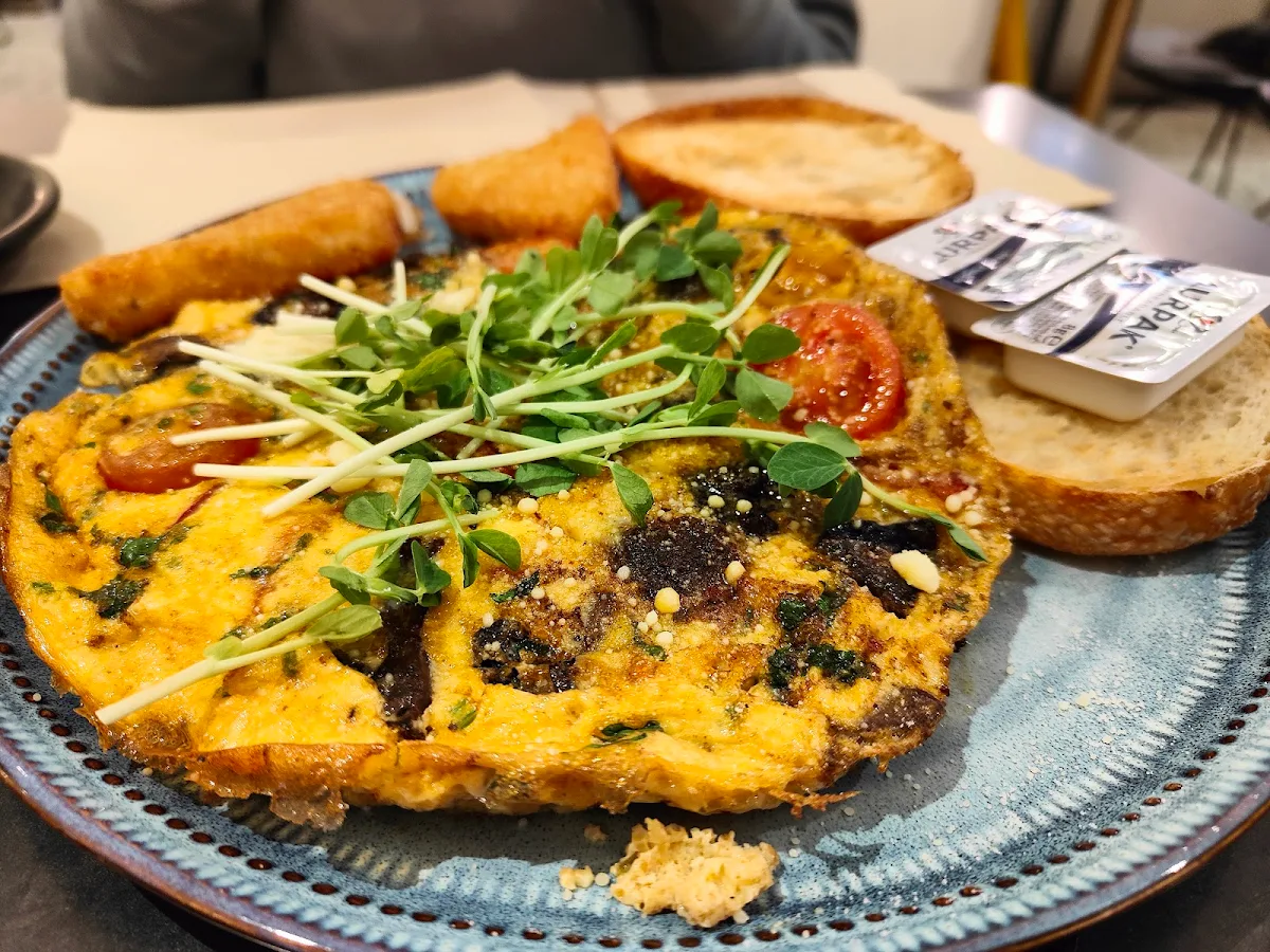 Wild Mushroom Omelette GFO