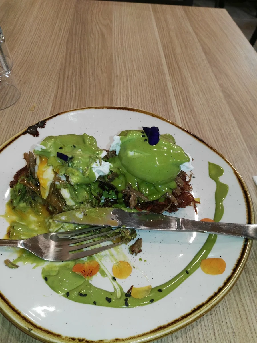 Poached Eggs on Top