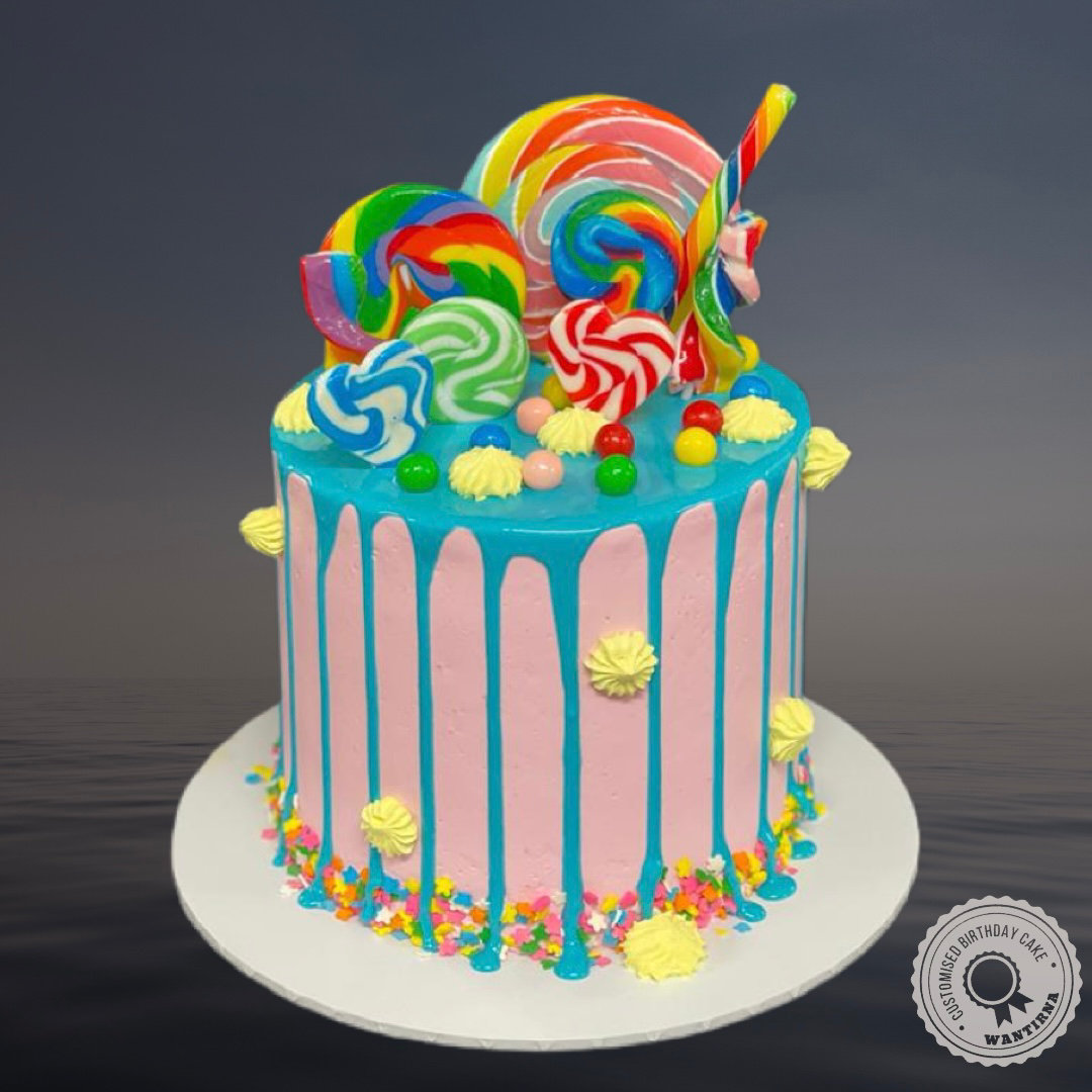 Candyland Birthday Cake Medium
