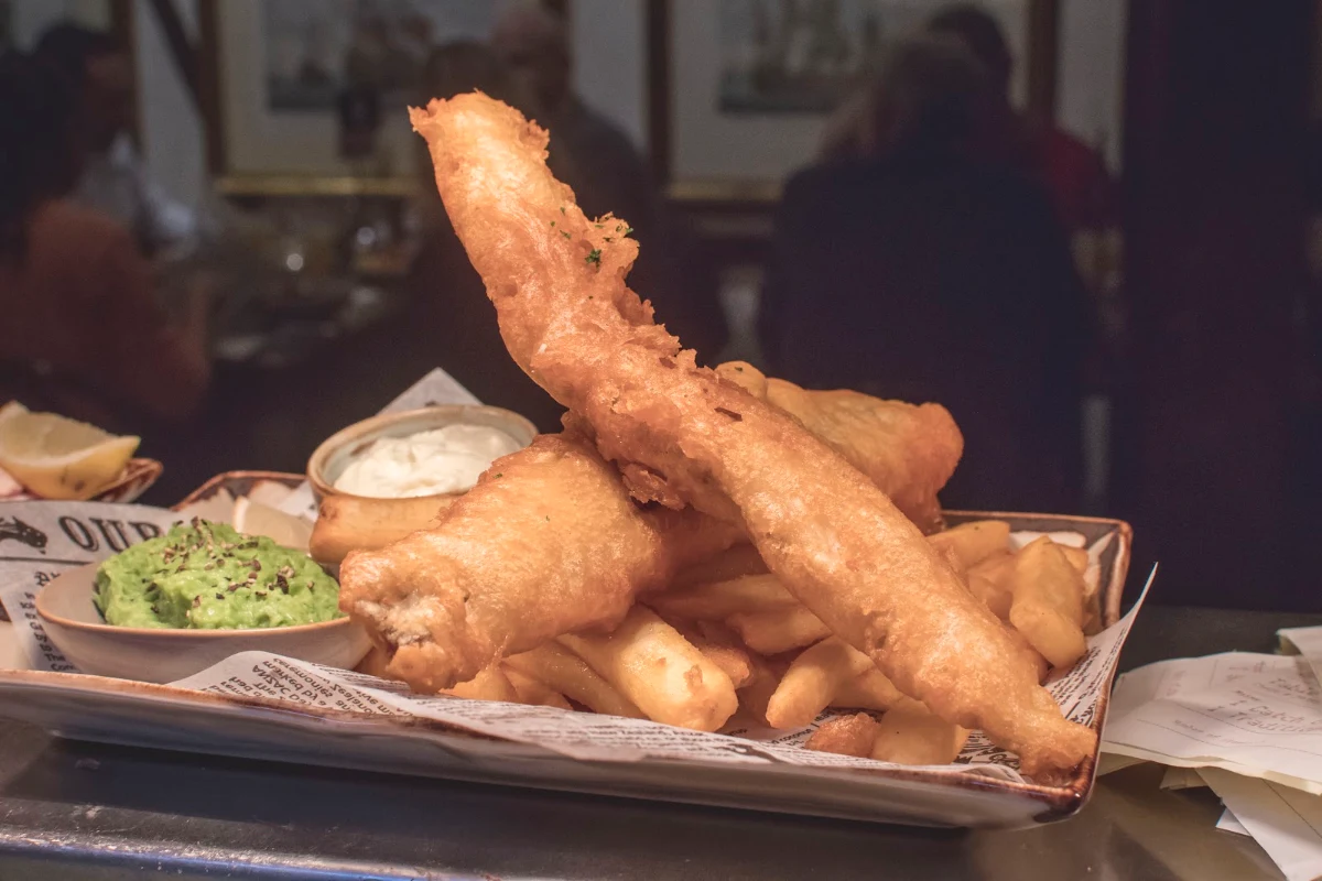 Beer Battered Fish & Chips
