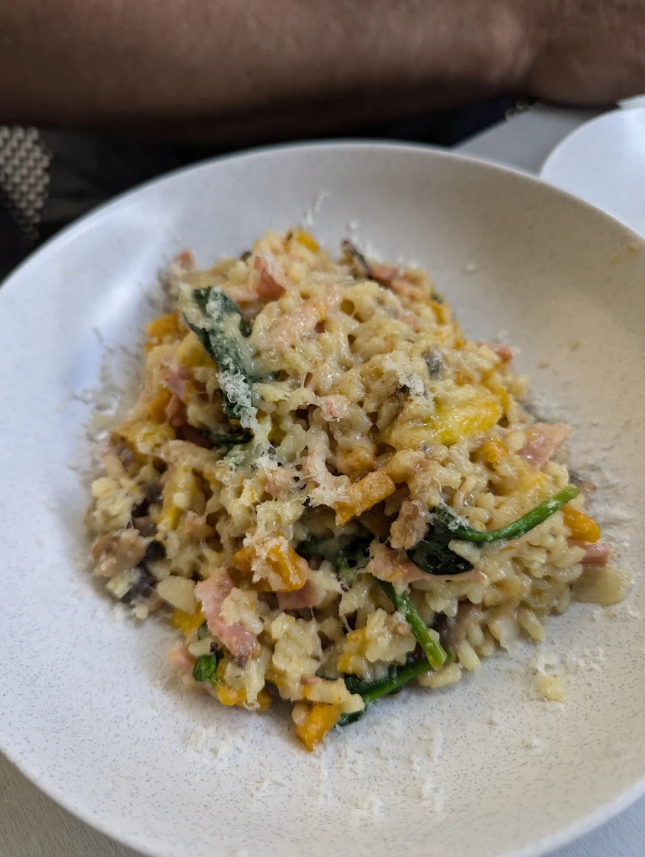 Pumpkin Risotto, Tosca’s Pizzeria & Bar