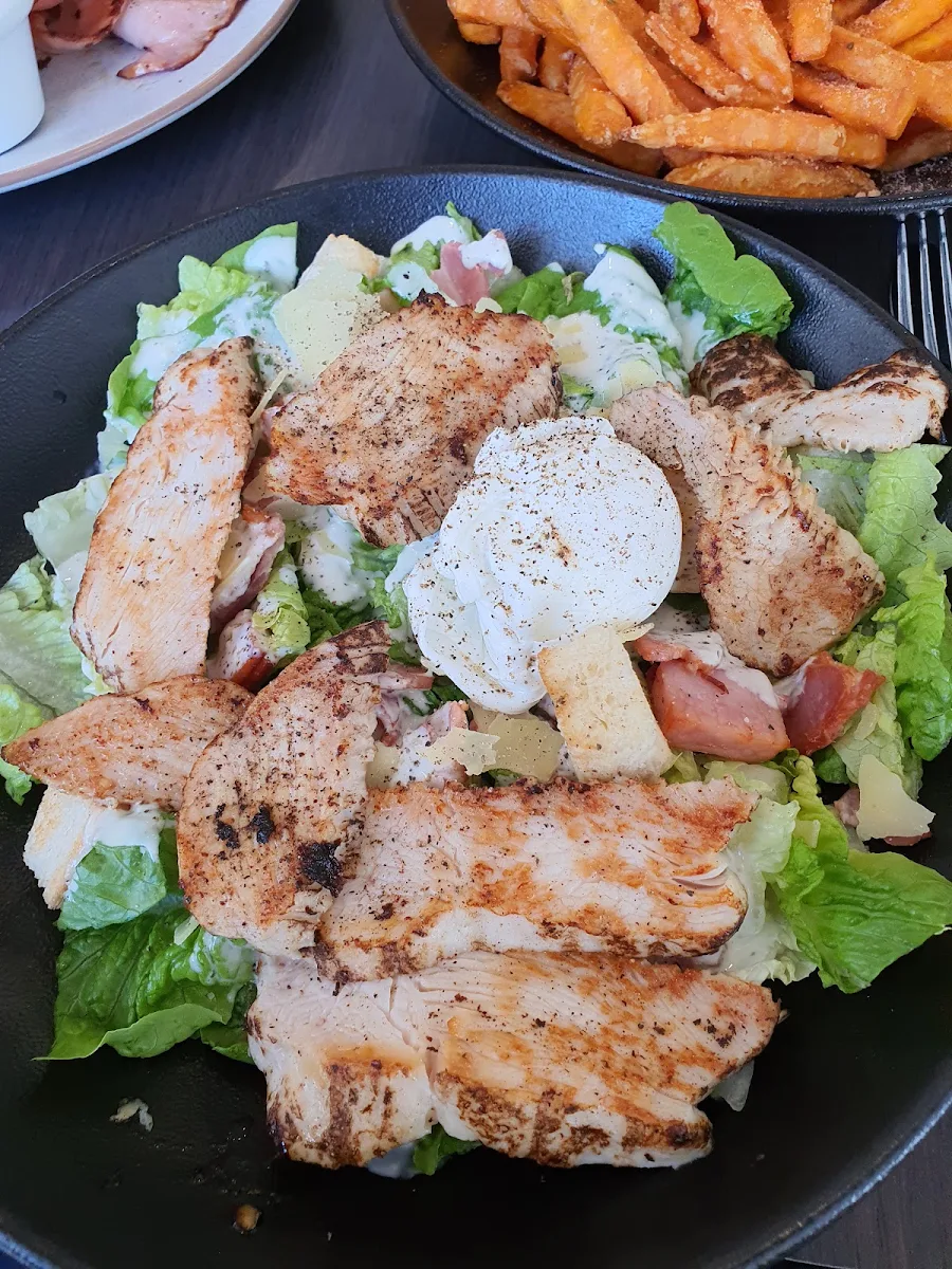 Chicken Caesar Salad, The Coffee Club Harbour Town Gold Coast