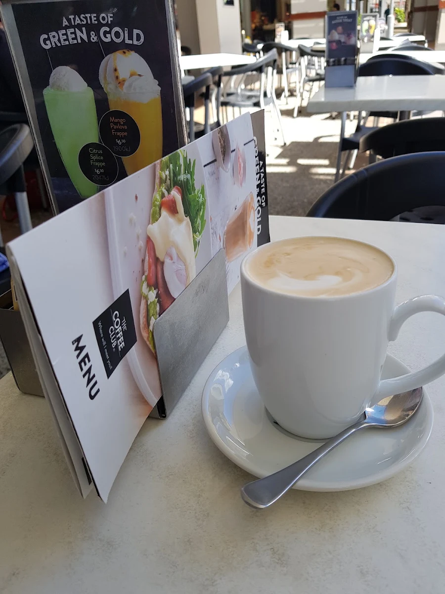 Flat White, The Coffee Club Harbour Town Gold Coast