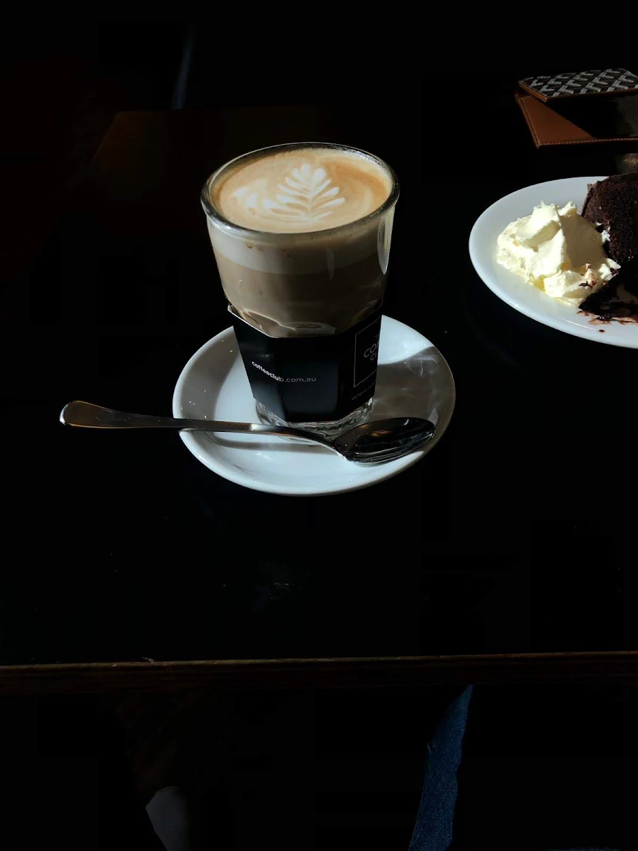 Iced Long Black, The Coffee Club Harbour Town Gold Coast