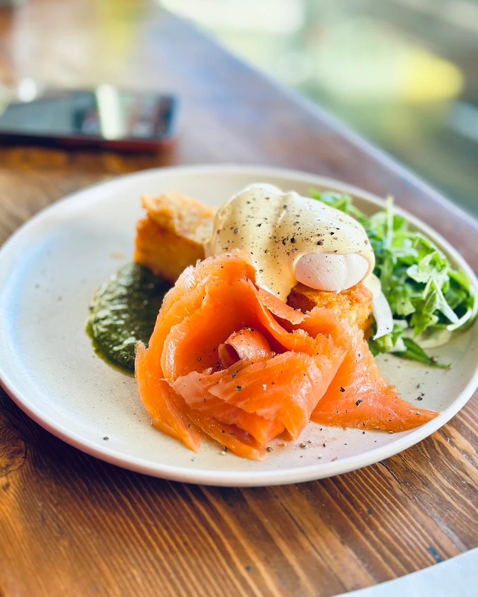 Rosti with Smoked Salmon