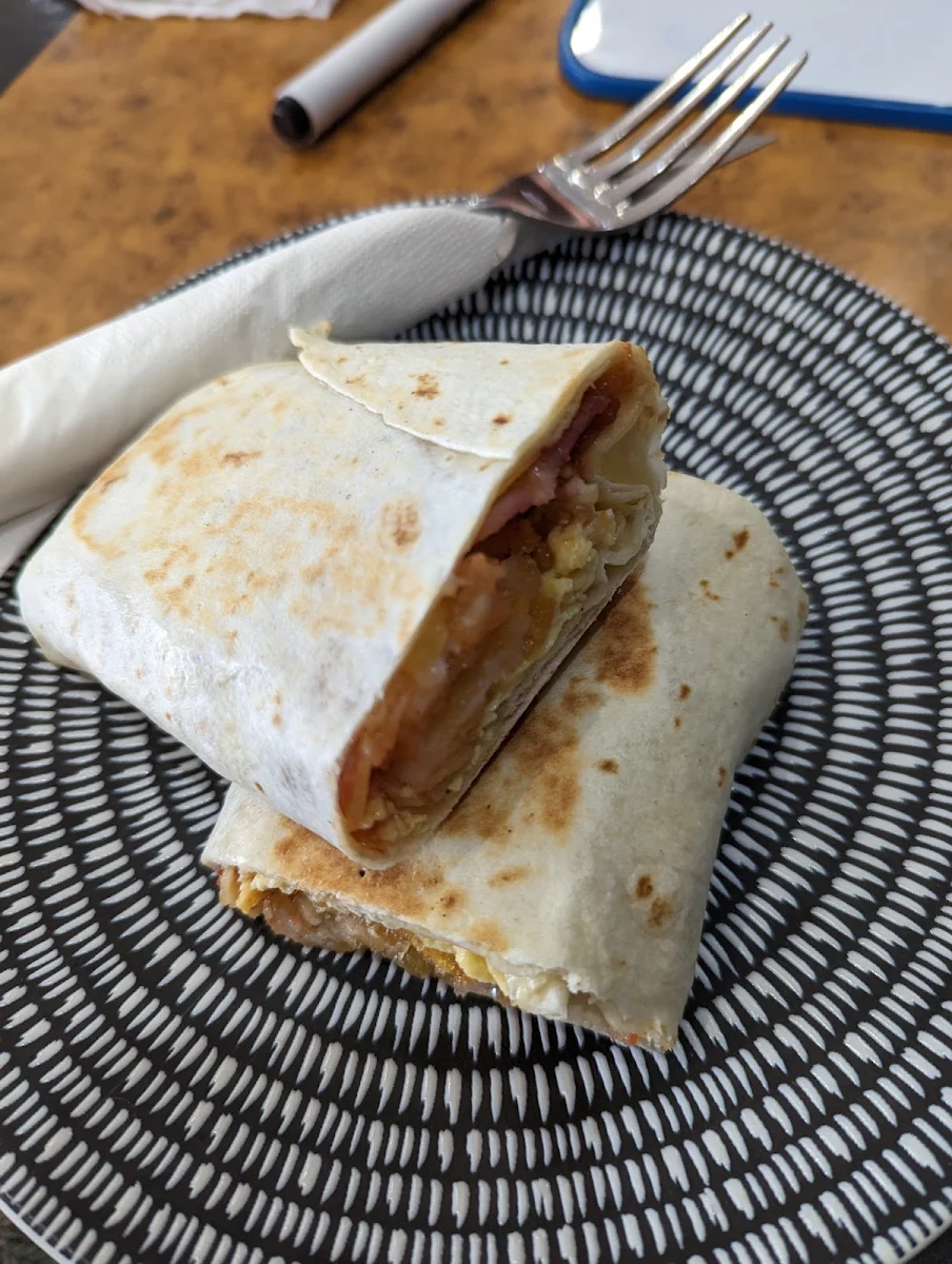Breakfast Wrap, La Fresco Caffe
