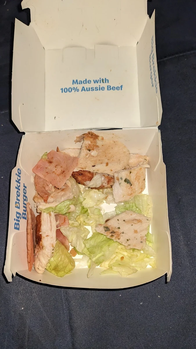 Chicken Caesar Salad, McDonald's Murrumba Downs