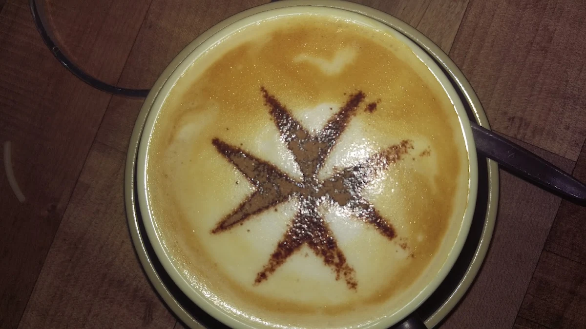 Latte, Nanna’s Place Mediterranean Restaurant