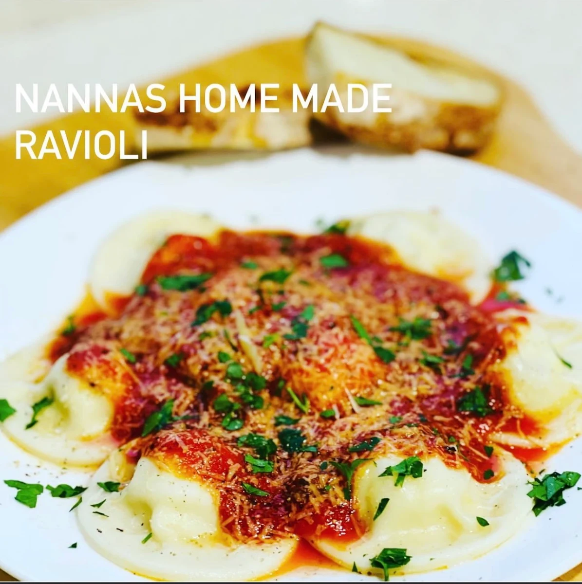 Ravioli, Nanna’s Place Mediterranean Restaurant
