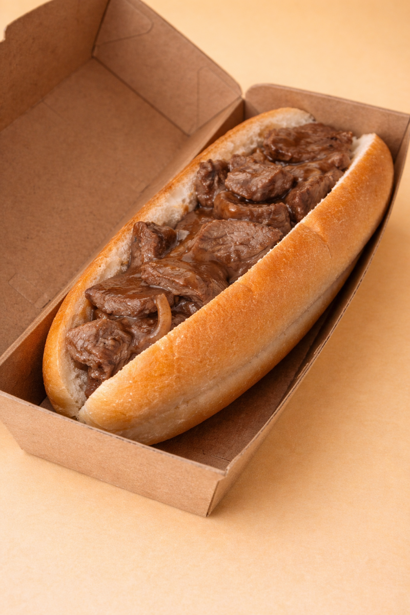 Roast Beef & Gravy Roll