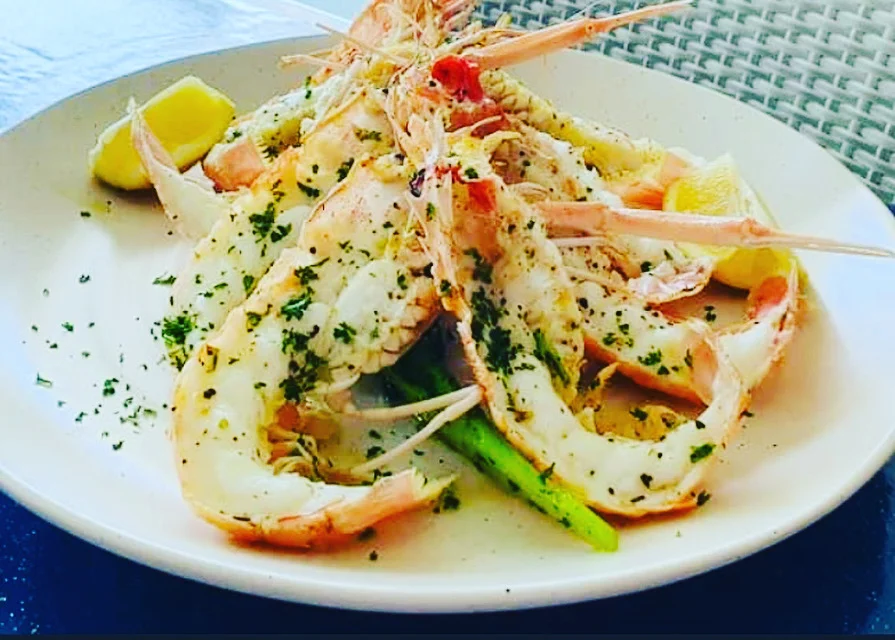 Garlic Prawns, Sea and shore restaurant