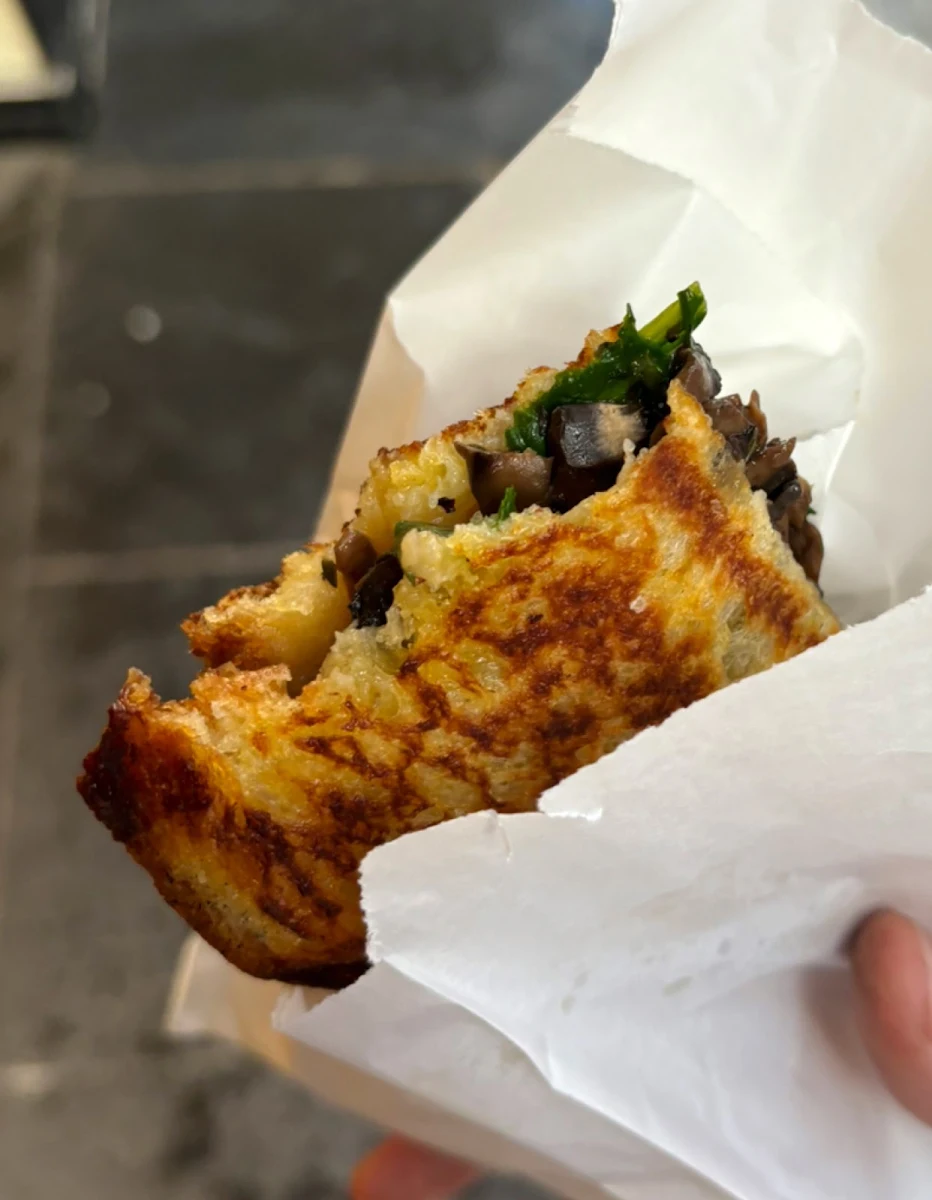 Mushroom Jaffle