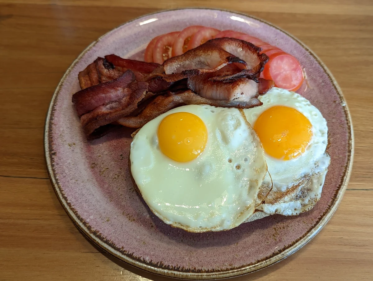 Fried Eggs on Sourdough, Parkstone