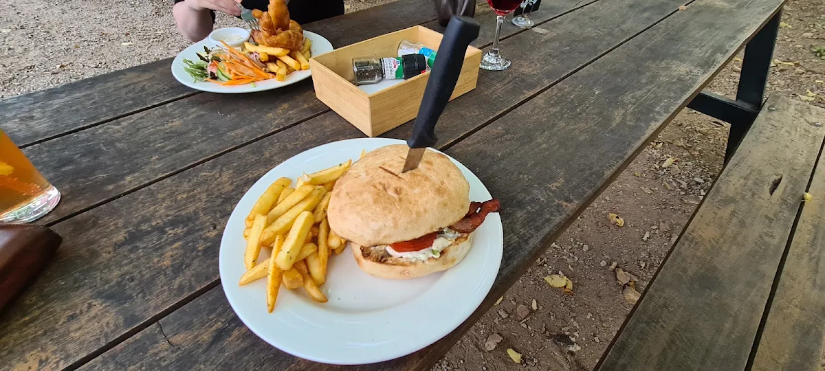 Burger and Fries