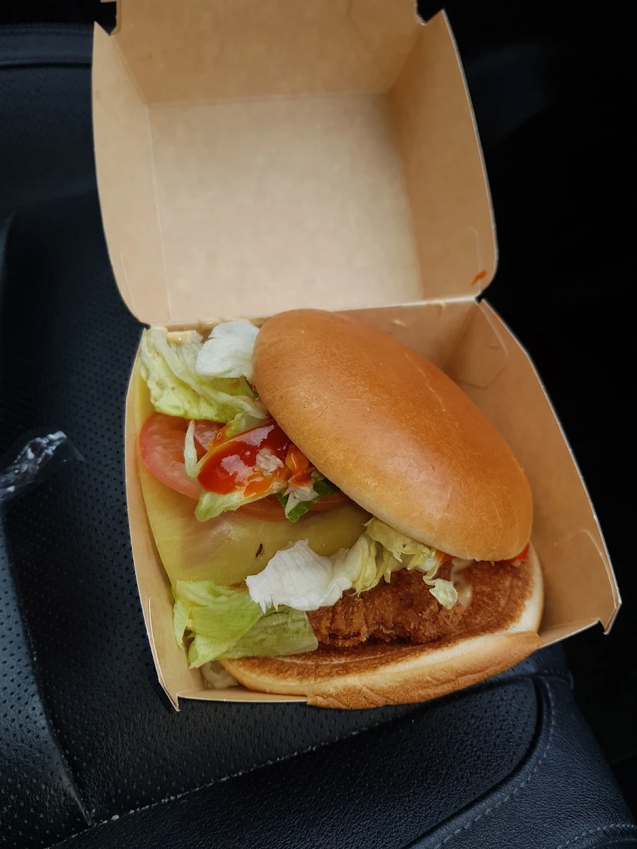 Poorly Made Chicken Sandwich