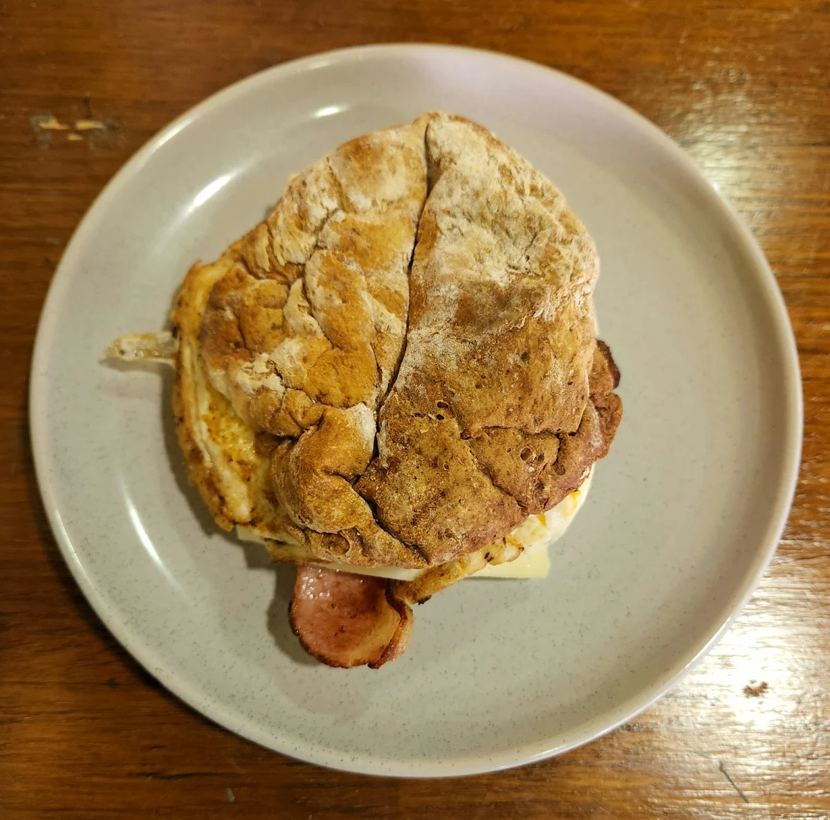 Bacon and Egg Sandwich