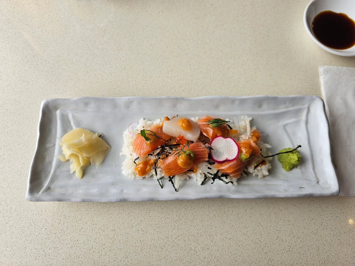 Salmon Sashimi Modern