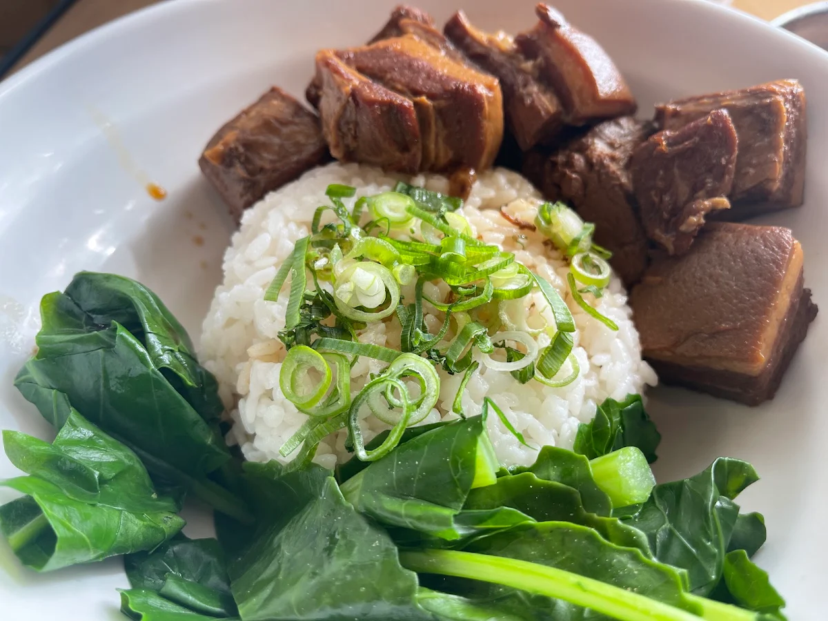 Braised Pork Belly with Rice