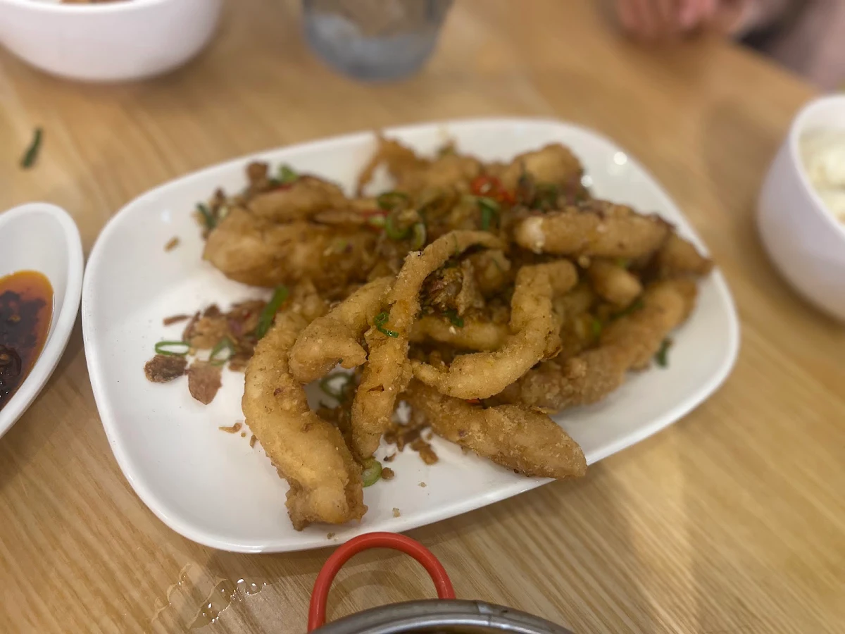 Crispy Fried Squid Tentacles