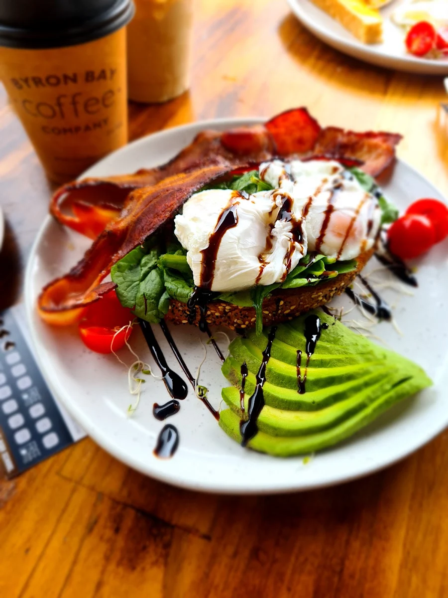 Healthy Breakfast with Crispy Bacon