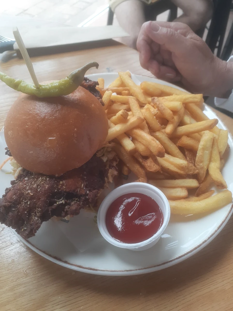 Cajun Chicken Burger