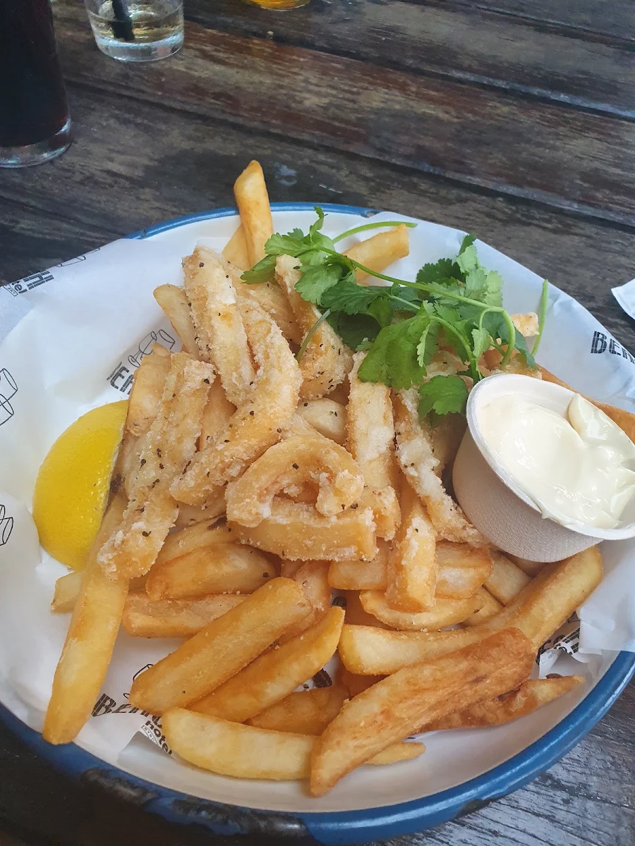 Salt and Pepper Calamari Fritti