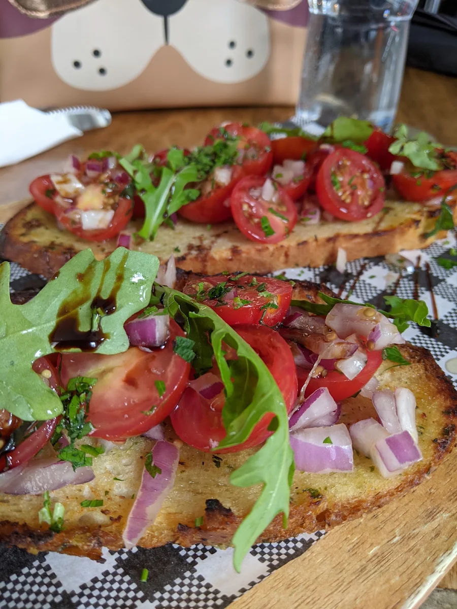 Bruschetta, The Balcony at Tea Gardens