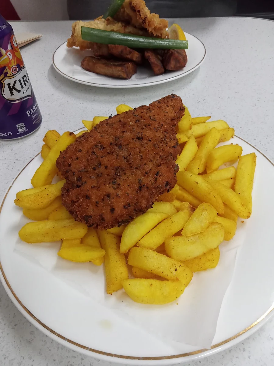 Schnitzel &Chips