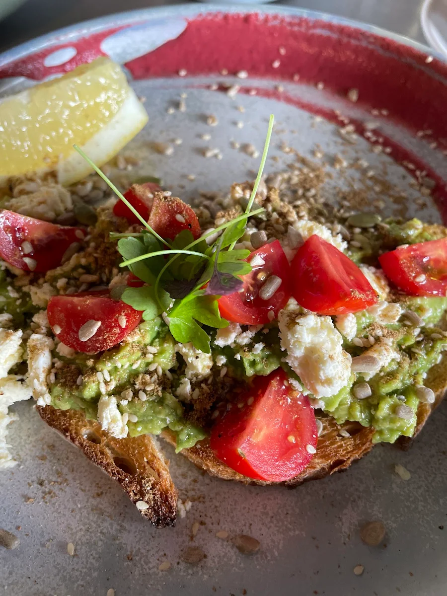 Smashed Avocado, Cherry Beans Rydalmere