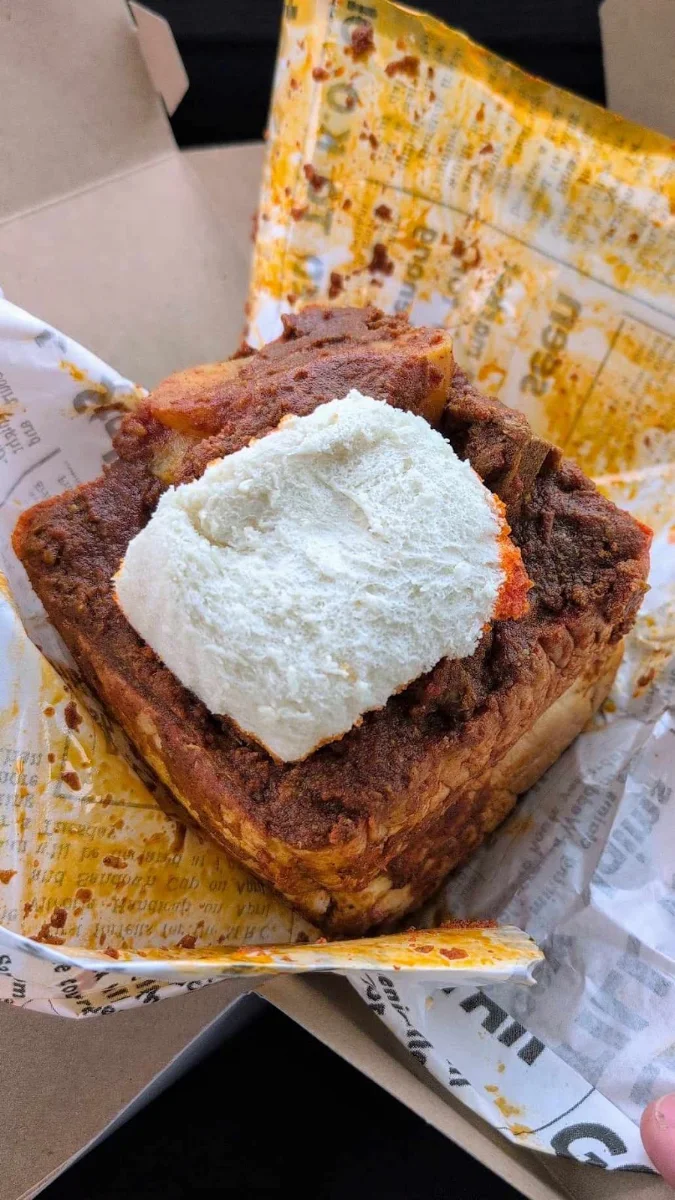 Lamb Curry Bunny Chow