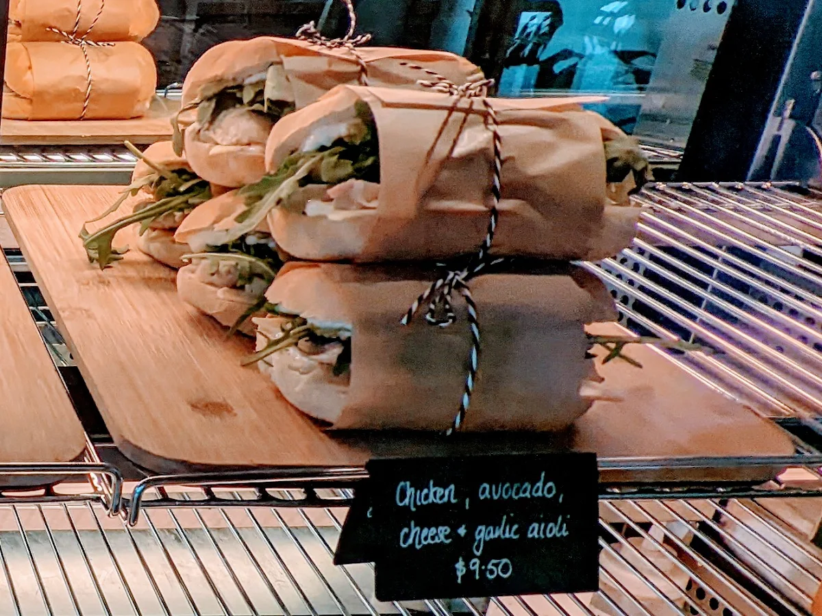 Chicken Avocado Cheese & Garlic Aioli