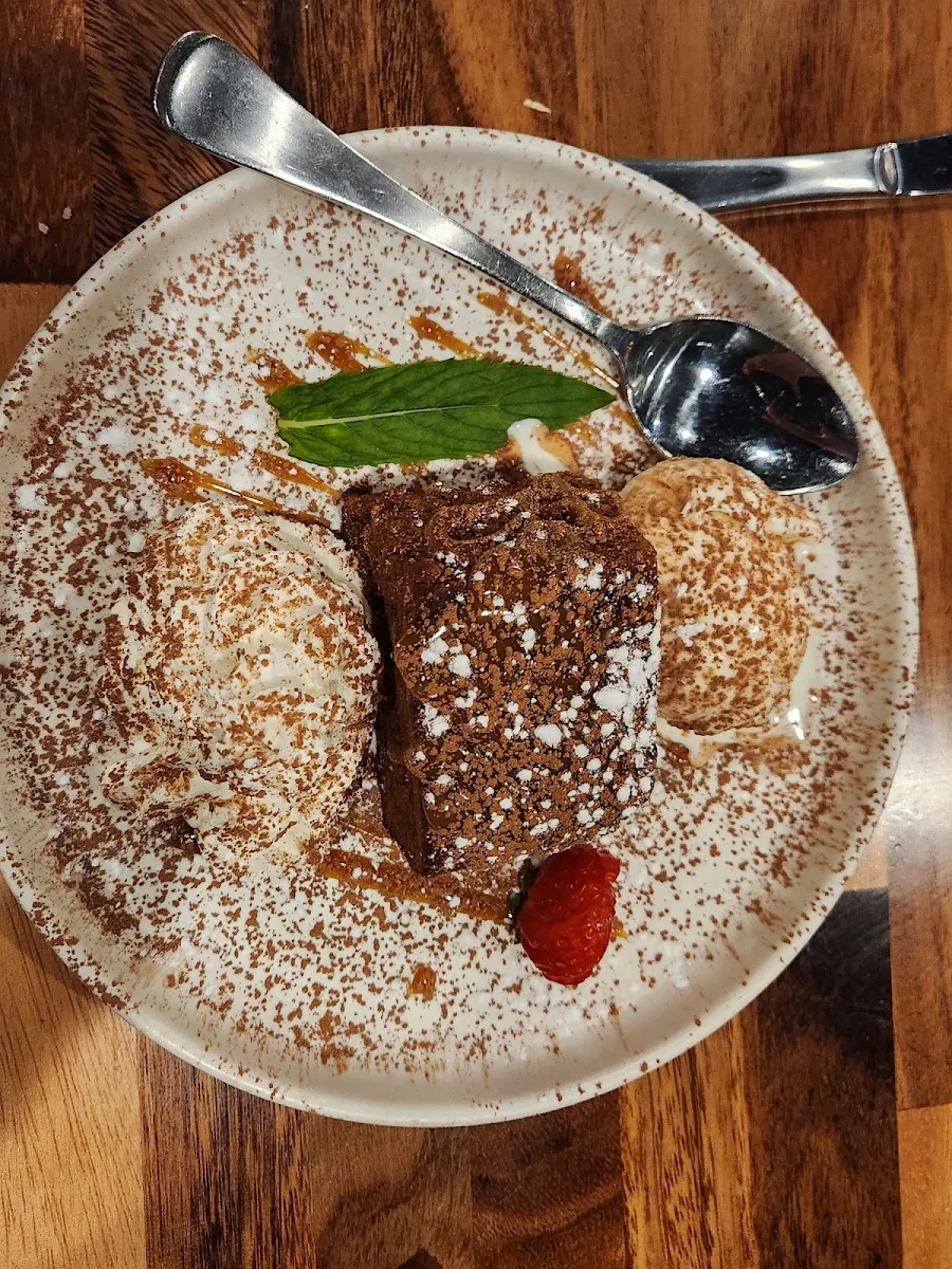 Sticky Date Pudding, Jackadders Restaurant