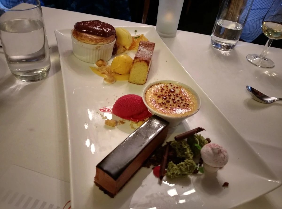 Shared Dessert Platter, Mercer's Restaurant