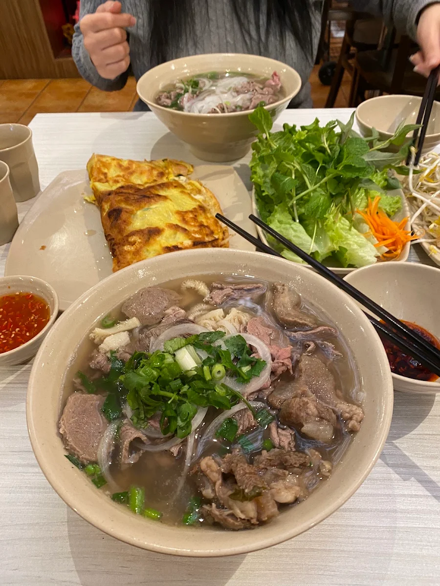Beef Combination, Moon Diem Hen